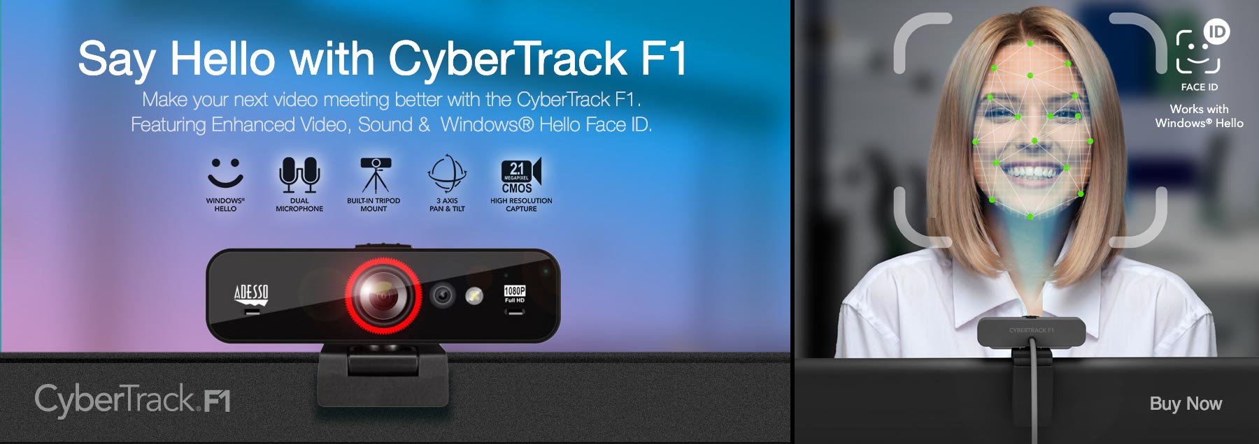 Adesso Cybtrack F1 Banner