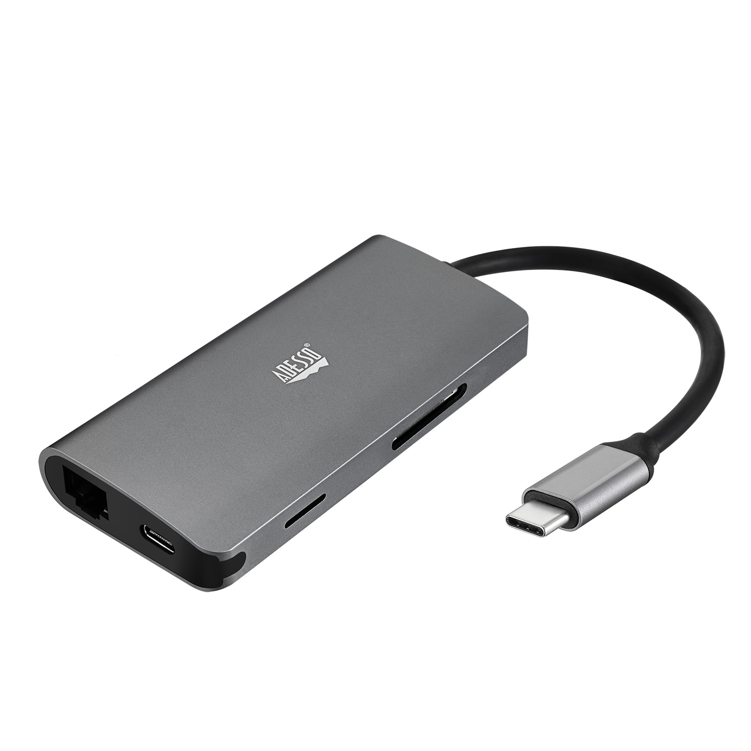 1*a様 Ans Dotsloevner / DOCKING 8-in-1 USB-C Multi-Port Docking Station (TAA Compliant) - Adesso